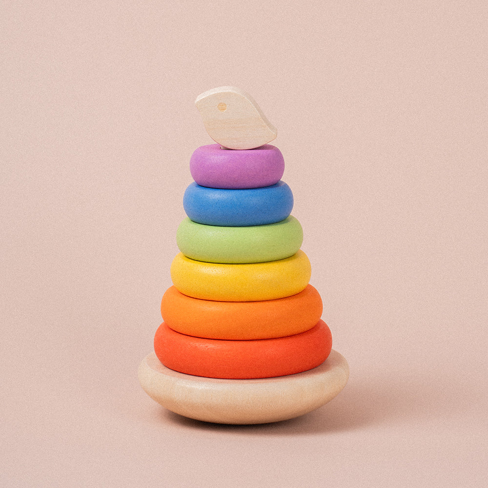 Stacking tower toys