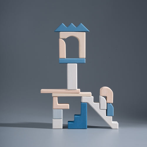 Abstract geometric building blocks